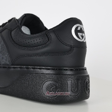 Buy Gucci GG Supreme Sneaker Black Black 669582 AAEFU 1000 Quality Reps Replicas Shoes