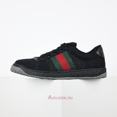 Buy Gucci GG Screener Sneaker Black Black 576223 FAD94 1058 Quality Reps Replicas Shoes
