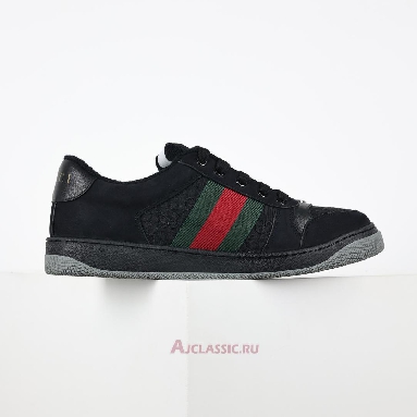 Buy Gucci GG Screener Sneaker Black Black 576223 FAD94 1058 Quality Reps Replicas Shoes