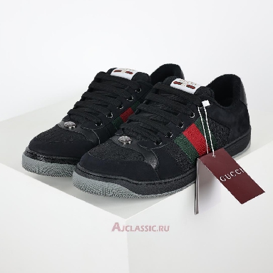 Buy Gucci GG Screener Sneaker Black Black 576223 FAD94 1058 Quality Reps Replicas Shoes