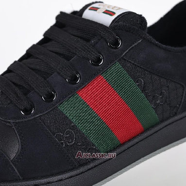 Buy Gucci GG Screener Sneaker Black Black 576223 FAD94 1058 Quality Reps Replicas Shoes