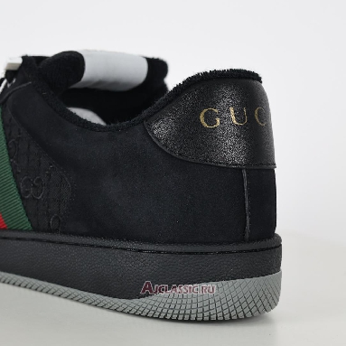 Buy Gucci GG Screener Sneaker Black Black 576223 FAD94 1058 Quality Reps Replicas Shoes