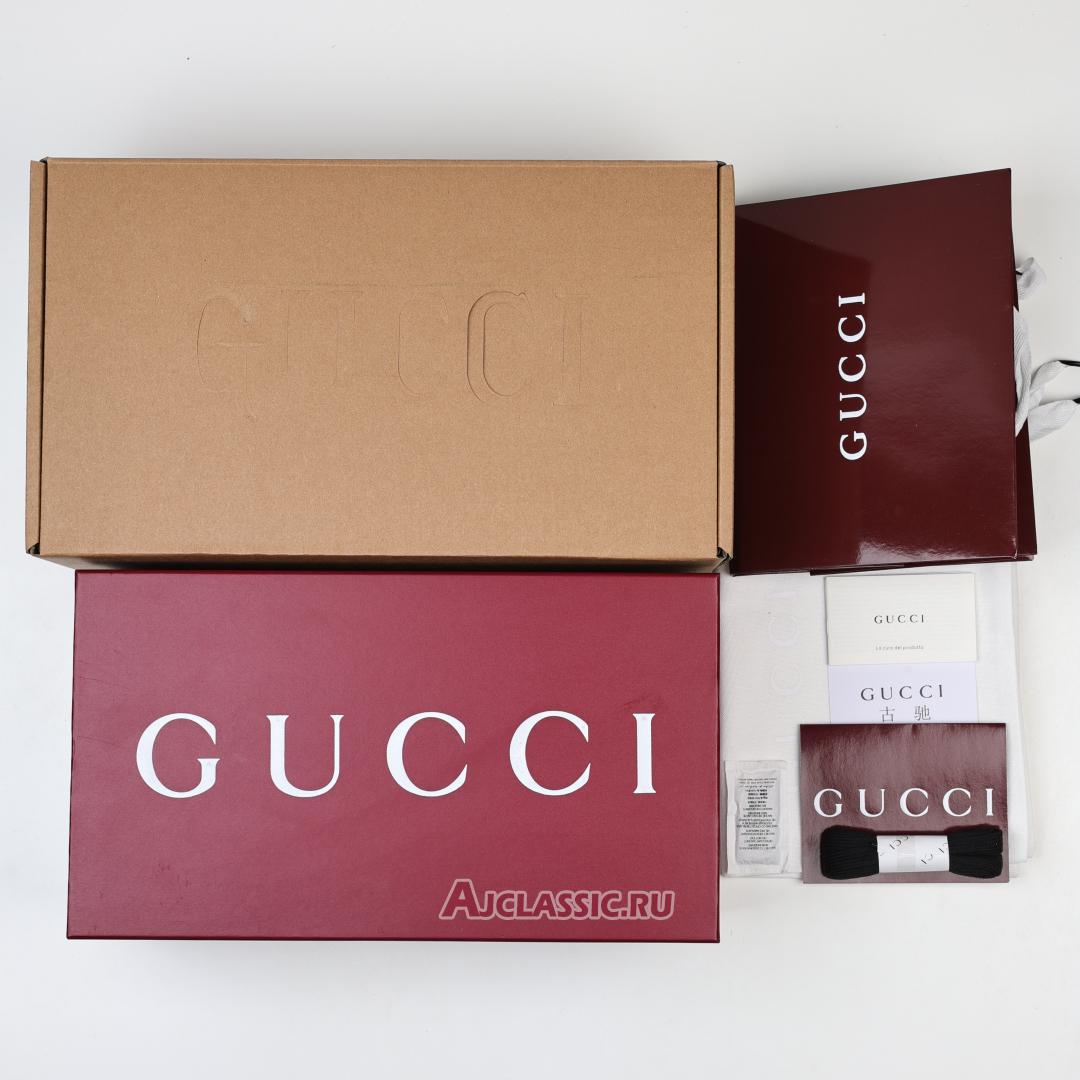 New Gucci GG Screener Sneaker "Black" 576223 FAD94 1058 Shoes