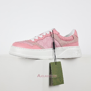 Buy Gucci GG Embossed Sneaker Pink Pink 700775 AAB3I 5863-2 Quality Reps Replicas Shoes