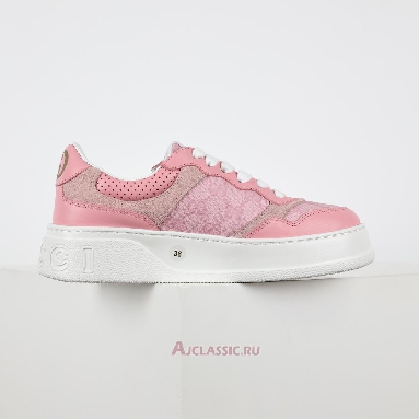 Buy Gucci GG Embossed Sneaker Pink Pink 700775 AAB3I 5863-2 Quality Reps Replicas Shoes
