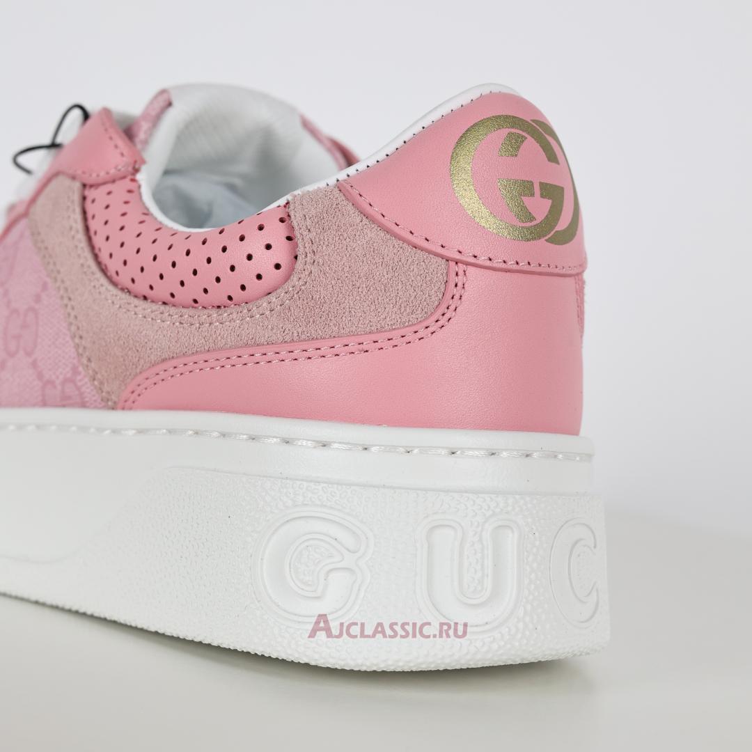 New Gucci GG Embossed Sneaker "Pink" 700775 AAB3I 5863-2 Shoes