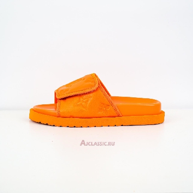 Buy Louis Vuitton LV Miami Mules Slippers Orange Orange 1AC5DQ-2 Quality Reps Replicas Shoes