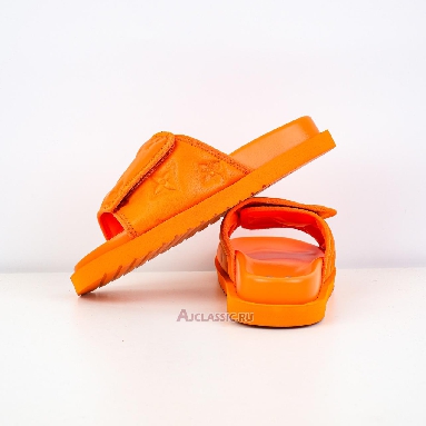 Buy Louis Vuitton LV Miami Mules Slippers Orange Orange 1AC5DQ-2 Quality Reps Replicas Shoes
