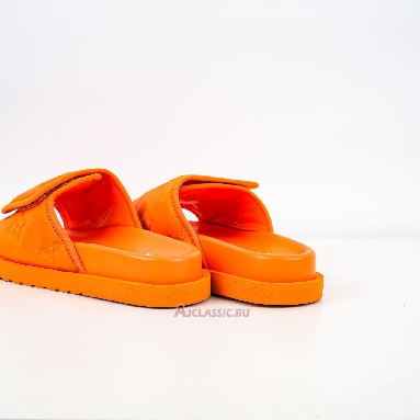 Buy Louis Vuitton LV Miami Mules Slippers Orange Orange 1AC5DQ-2 Quality Reps Replicas Shoes