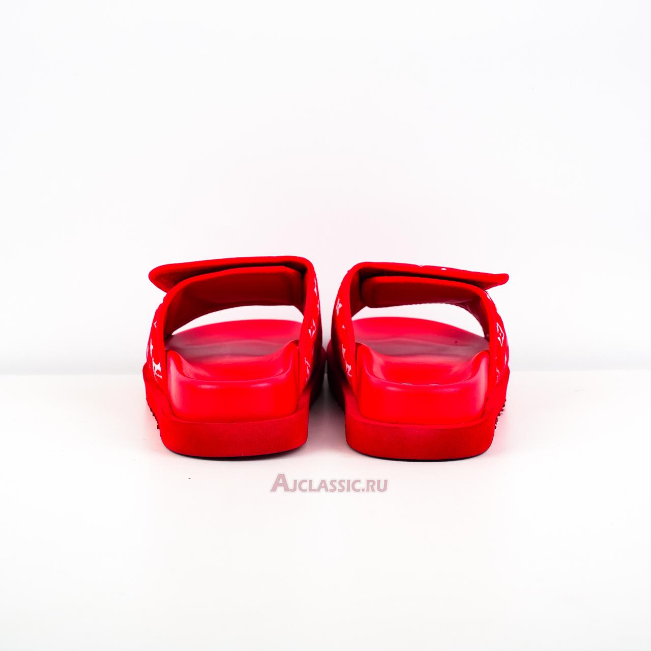 New Louis Vuitton LV Miami Mule Slippers "Red" 1ACR3N-2 Shoes