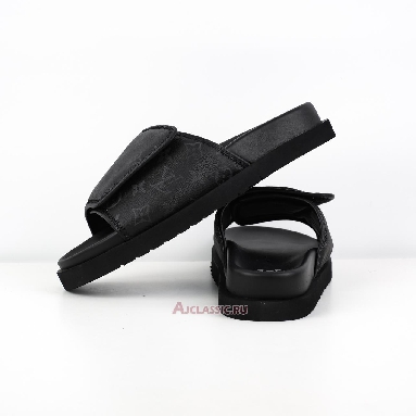 Buy Louis Vuitton LV Miami Mules Slippers Black Monogram Black 1A9Z60 Quality Reps Replicas Shoes