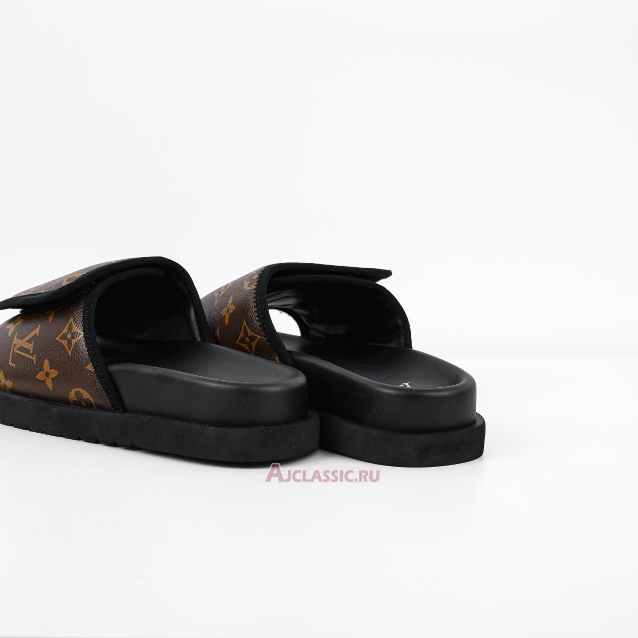 New Louis Vuitton LV Miami Mules Slippers "Brown Monogram" 1ABMZ8-2 Shoes