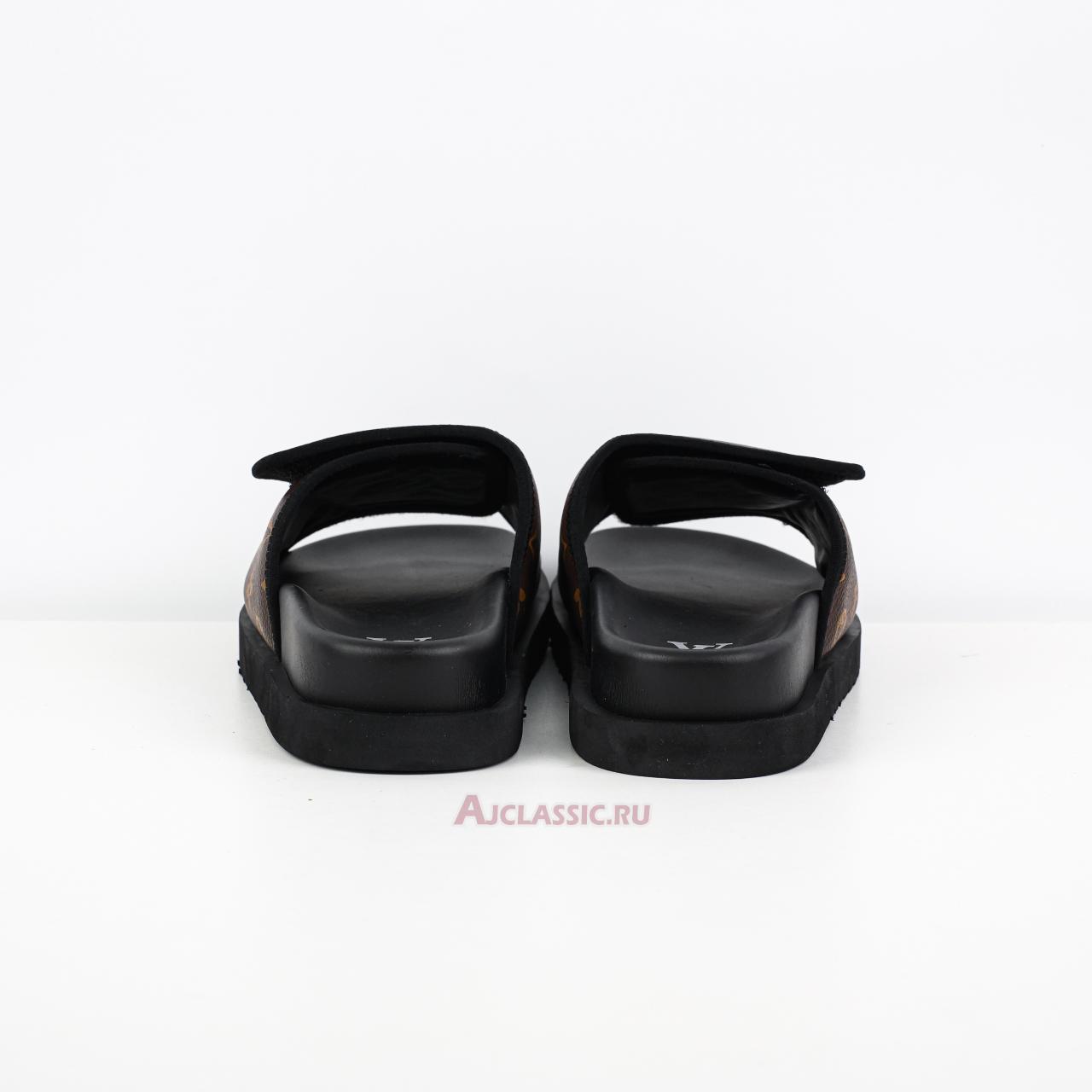 New Louis Vuitton LV Miami Mules Slippers "Brown Monogram" 1ABMZ8-2 Shoes