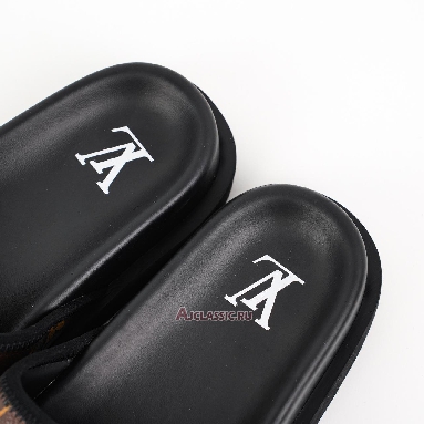Buy Louis Vuitton LV Miami Mules Slippers Brown Monogram Brown 1ABMZ8-2 Quality Reps Replicas Shoes
