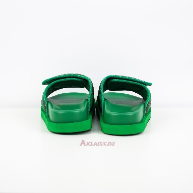 Buy Louis Vuitton LV Miami Mule Slippers Green Black Green 1ACR3N-3 Quality Reps Replicas Shoes