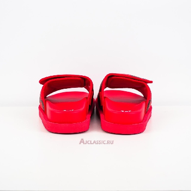 Buy Louis Vuitton LV Miami Mule Slippers Red Black Red 1ACR3N-4 Quality Reps Replicas Shoes