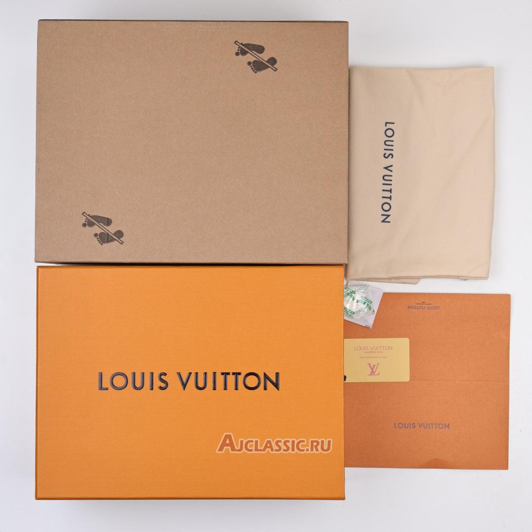 New Louis Vuitton LV Pool Pillow Flat Comfort Mules Slippers "Khaki Green" 1AA1E7 Shoes