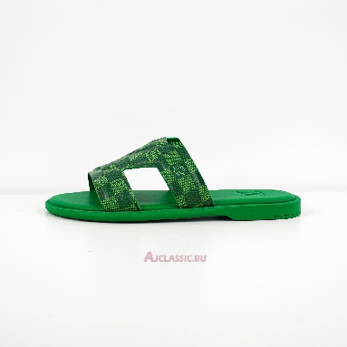 Buy Louis Vuitton LV Oasis Mules Slippers Luxury Green Green 1AC5EO Quality Reps Replicas Shoes