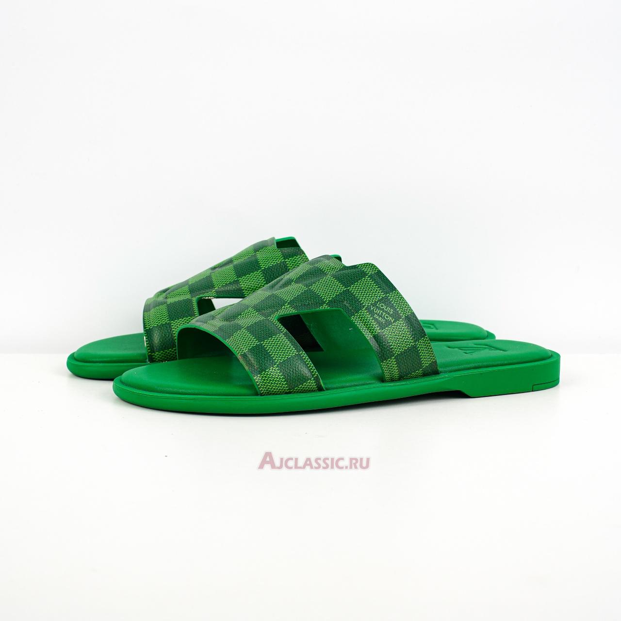 New Louis Vuitton LV Oasis Mules Slippers "Luxury Green" 1AC5EO Shoes