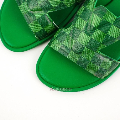 Buy Louis Vuitton LV Oasis Mules Slippers Luxury Green Green 1AC5EO Quality Reps Replicas Shoes
