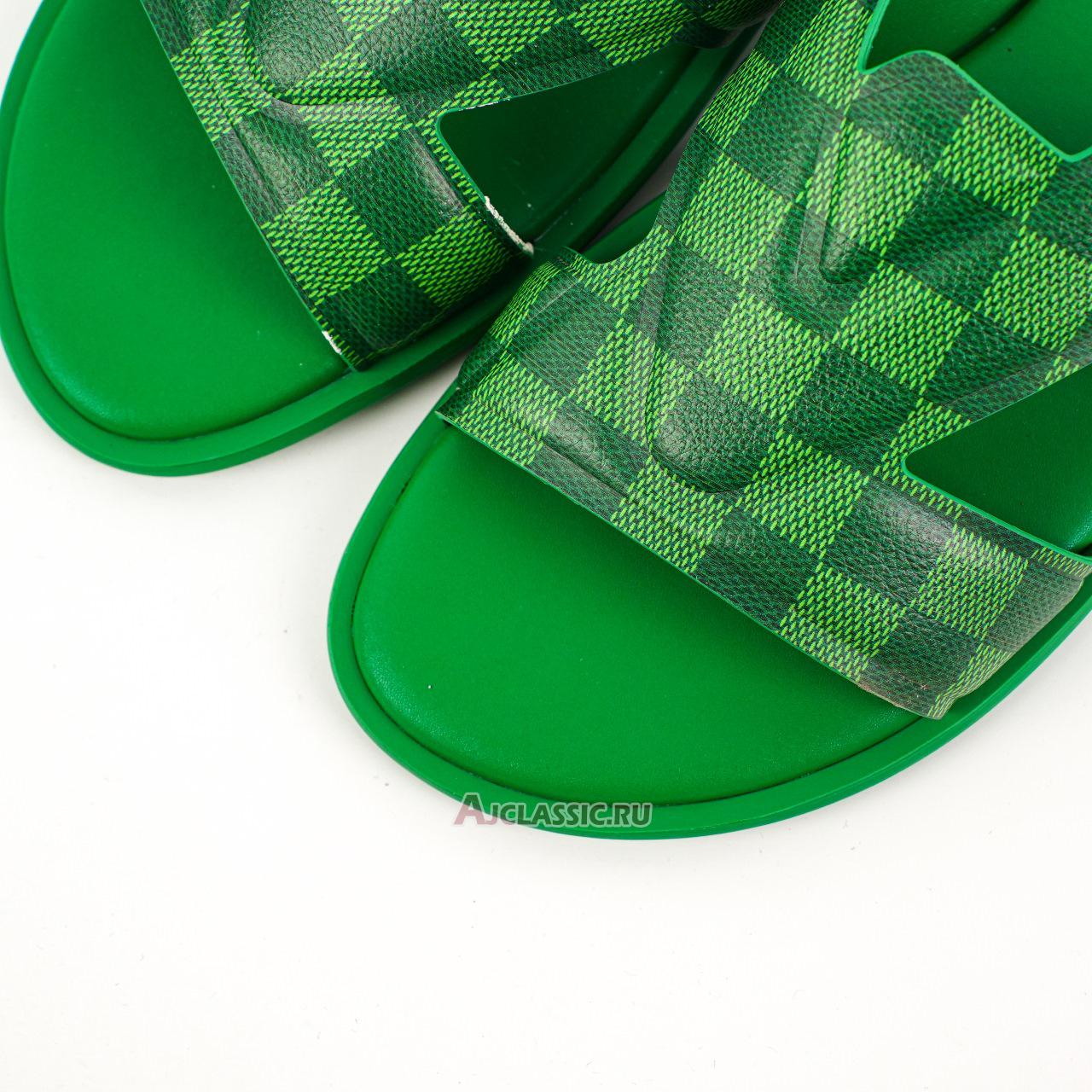 New Louis Vuitton LV Oasis Mules Slippers "Luxury Green" 1AC5EO Shoes