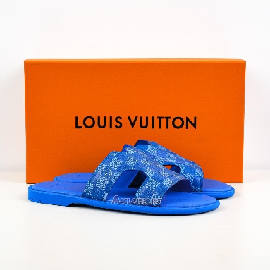 Buy Louis Vuitton LV Oasis Mule Slippers Blue Blue 1AC5EA Quality Reps Replicas Shoes