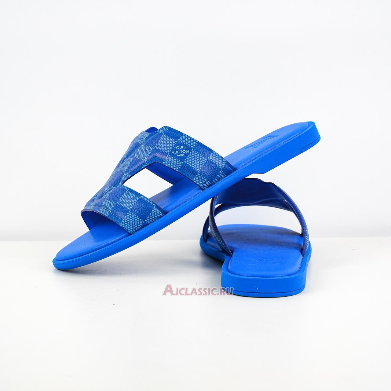 New Louis Vuitton LV Oasis Mule Slippers "Blue" 1AC5EA Shoes