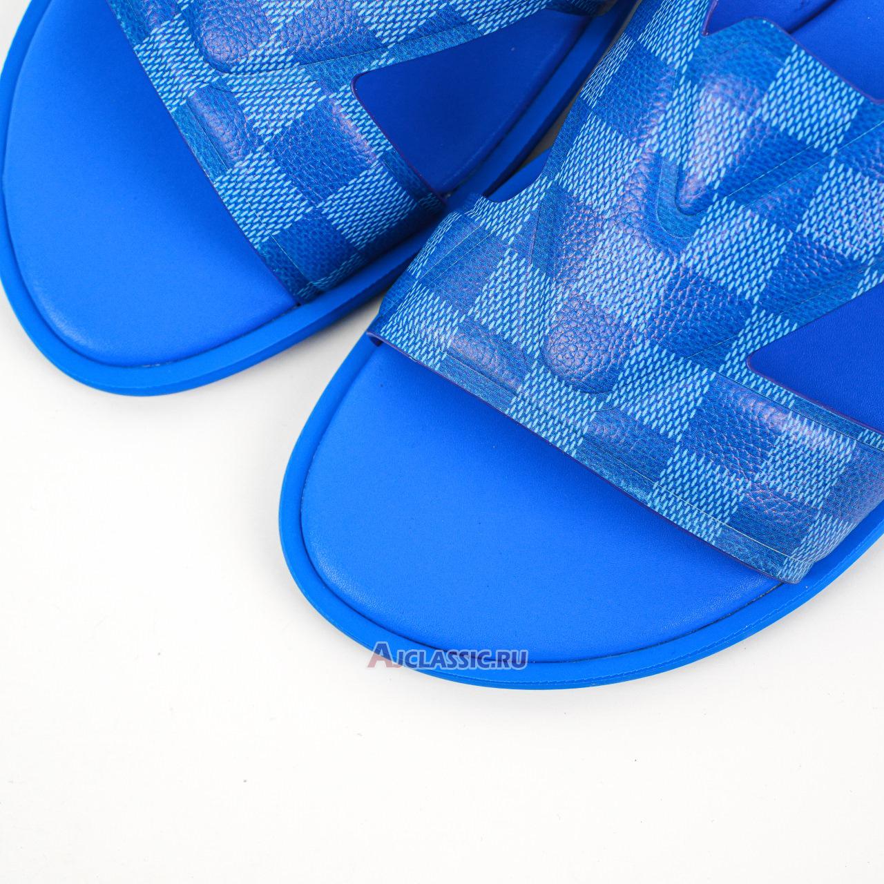 New Louis Vuitton LV Oasis Mule Slippers "Blue" 1AC5EA Shoes