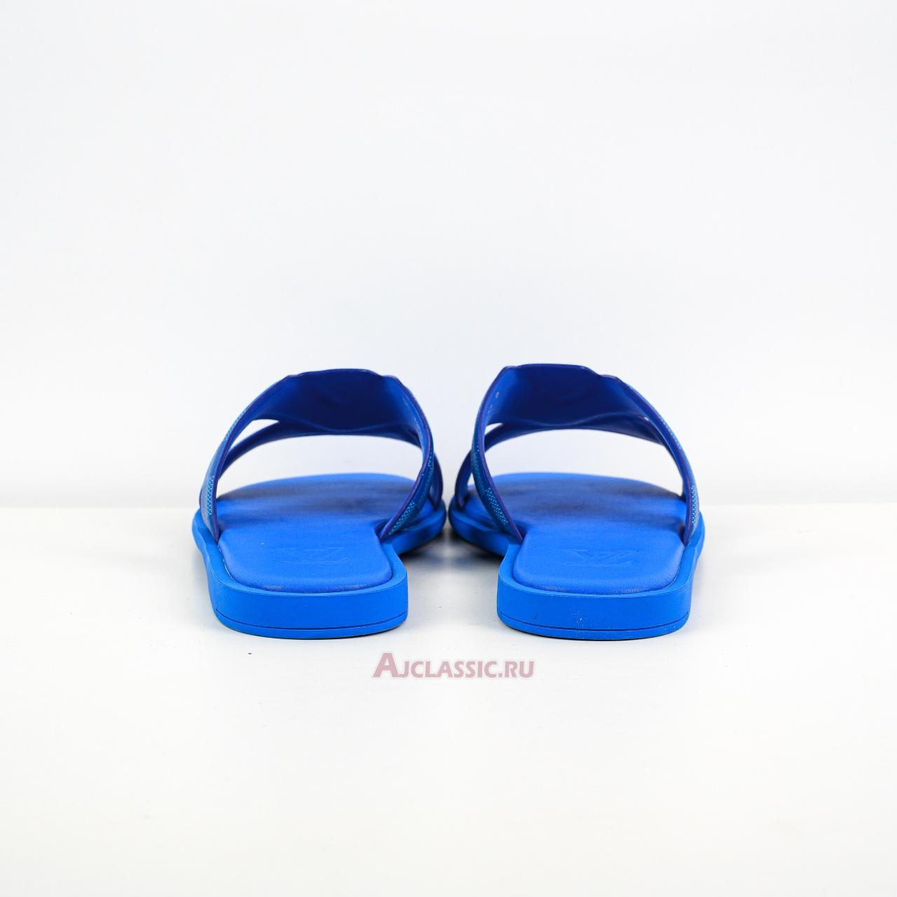 New Louis Vuitton LV Oasis Mule Slippers "Blue" 1AC5EA Shoes