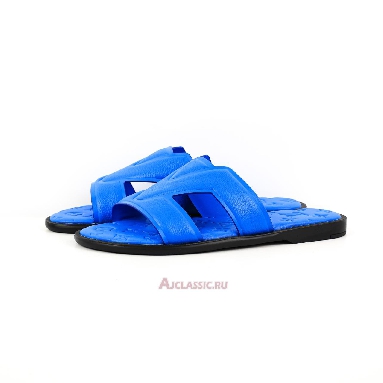 Buy Louis Vuitton LV Oasis Mule Slippers Blue Black Blue 1AC5E6-2 Quality Reps Replicas Shoes