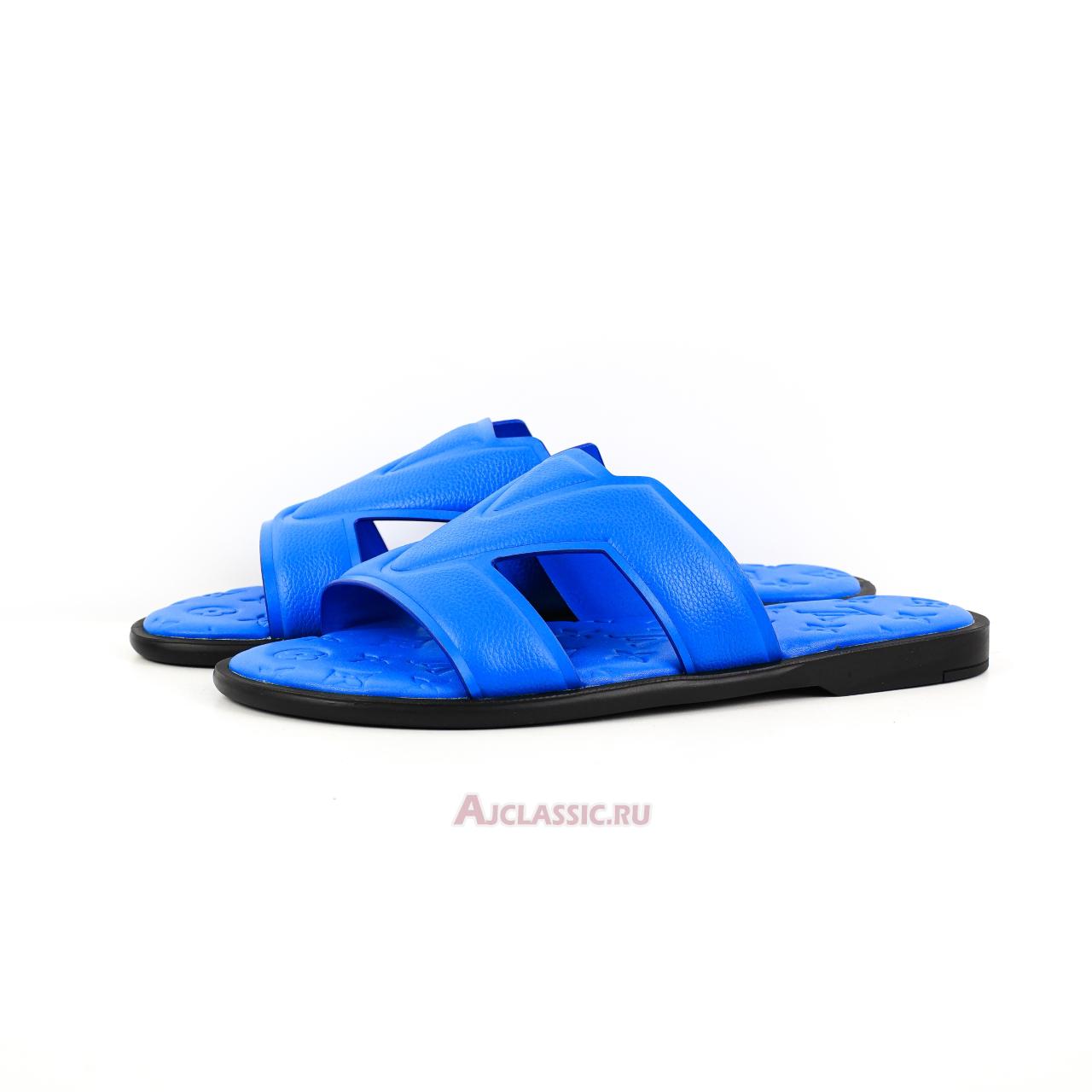 New Louis Vuitton LV Oasis Mule Slippers "Blue Black" 1AC5E6-2 Shoes