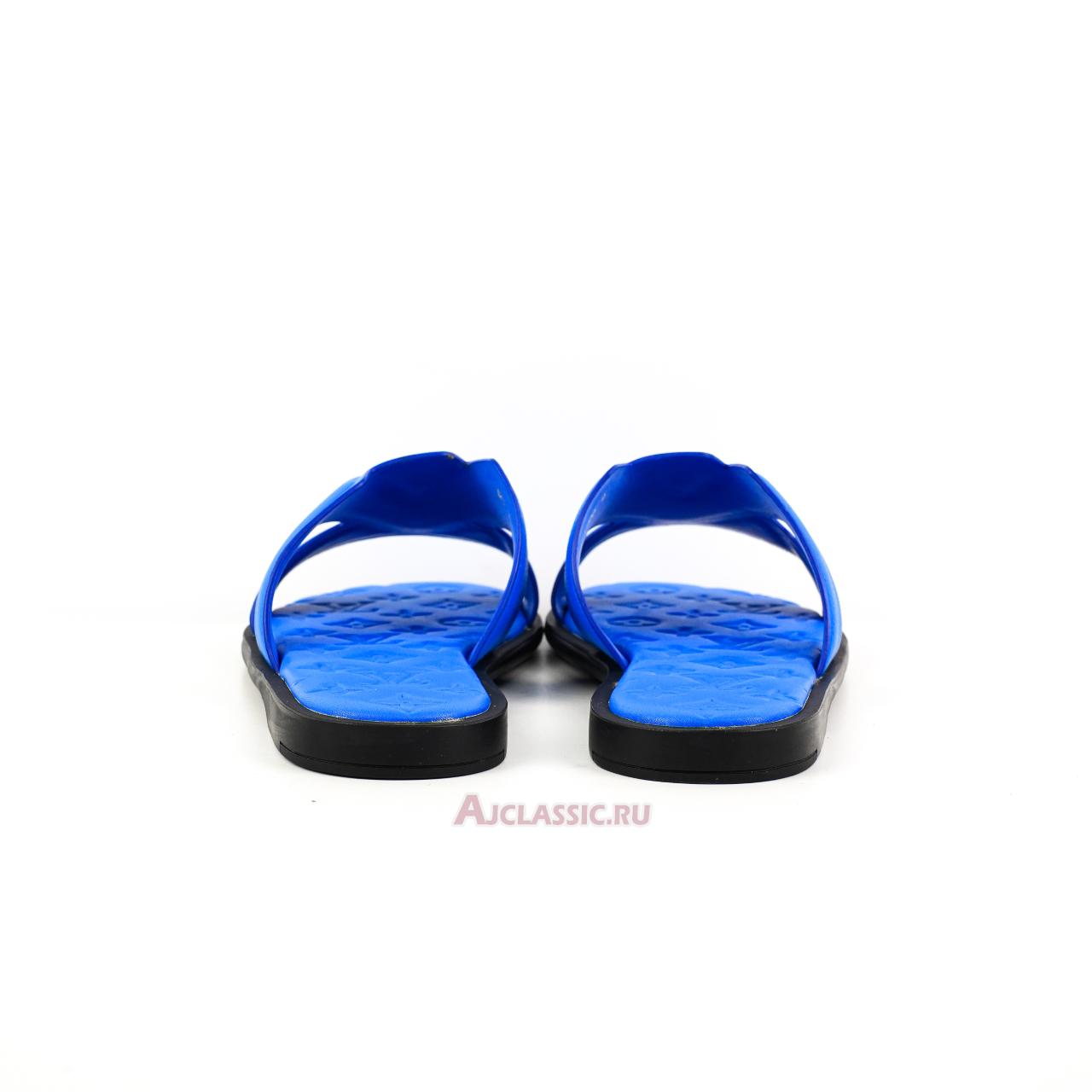New Louis Vuitton LV Oasis Mule Slippers "Blue Black" 1AC5E6-2 Shoes