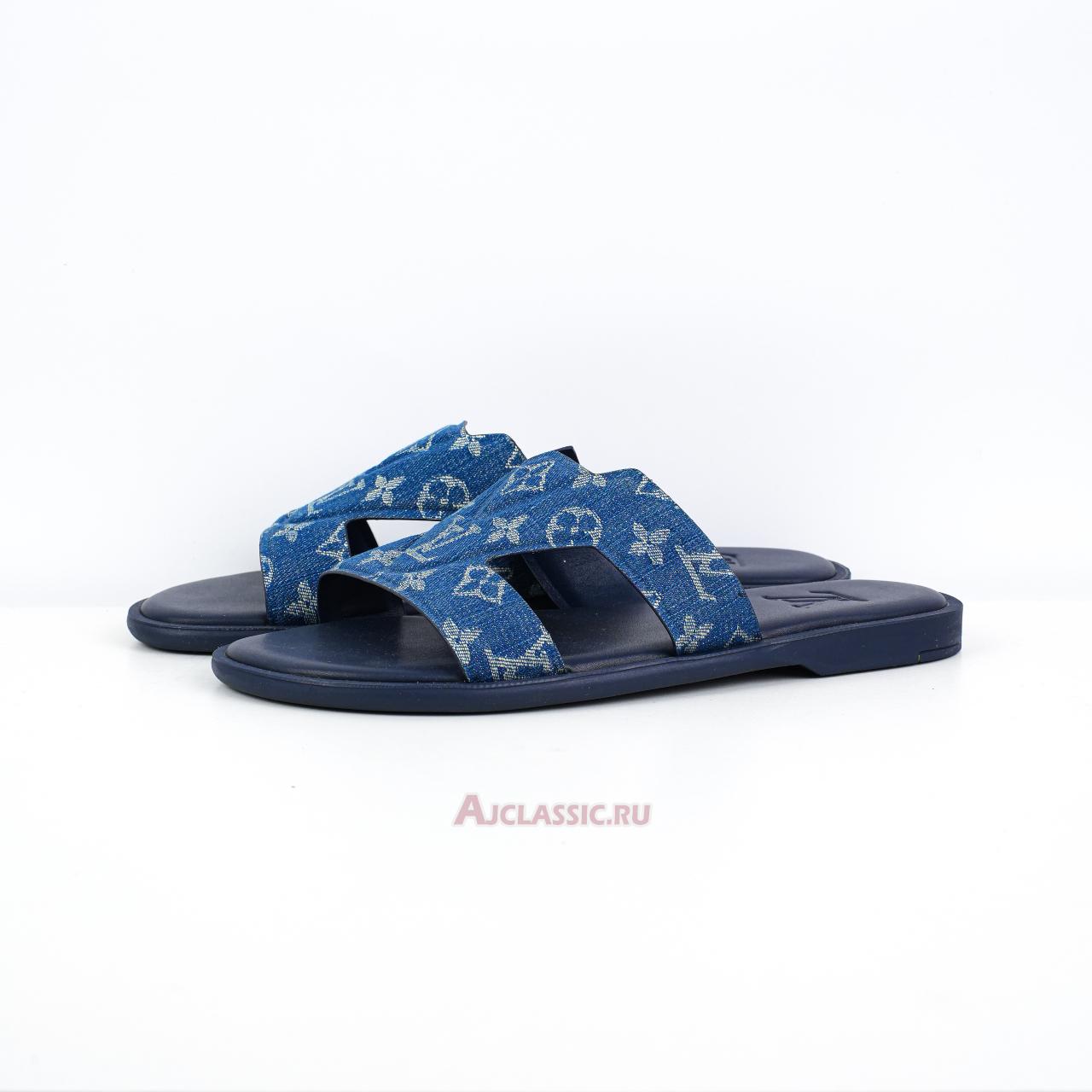 New Louis Vuitton LV Oasis Mules Slippers "Luxury Blue" 1AC6A1 Shoes