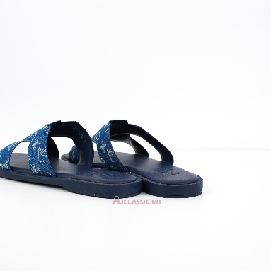 Buy Louis Vuitton LV Oasis Mules Slippers Luxury Blue Blue 1AC6A1 Quality Reps Replicas Shoes