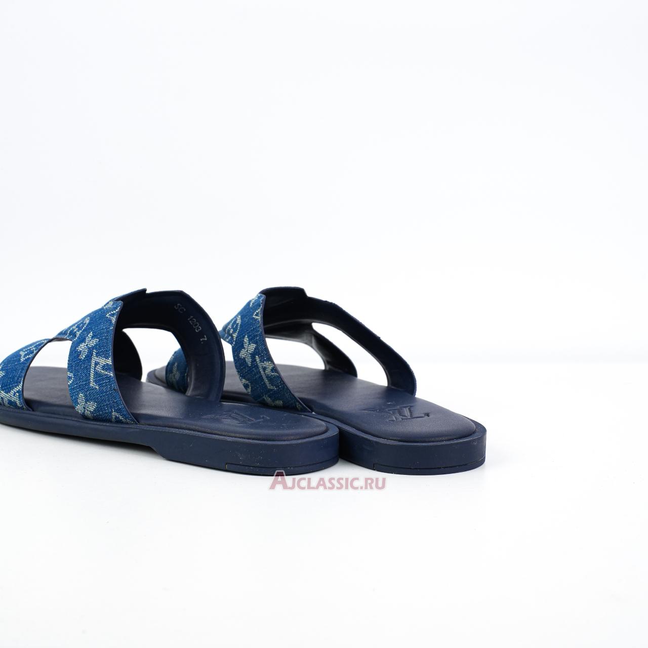 New Louis Vuitton LV Oasis Mules Slippers "Luxury Blue" 1AC6A1 Shoes