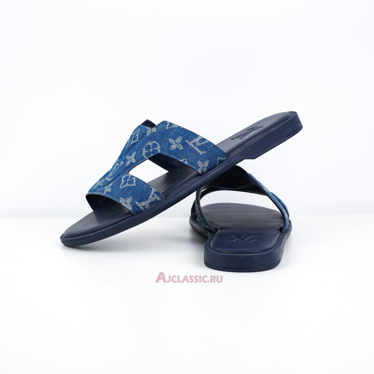 New Louis Vuitton LV Oasis Mules Slippers "Luxury Blue" 1AC6A1 Shoes