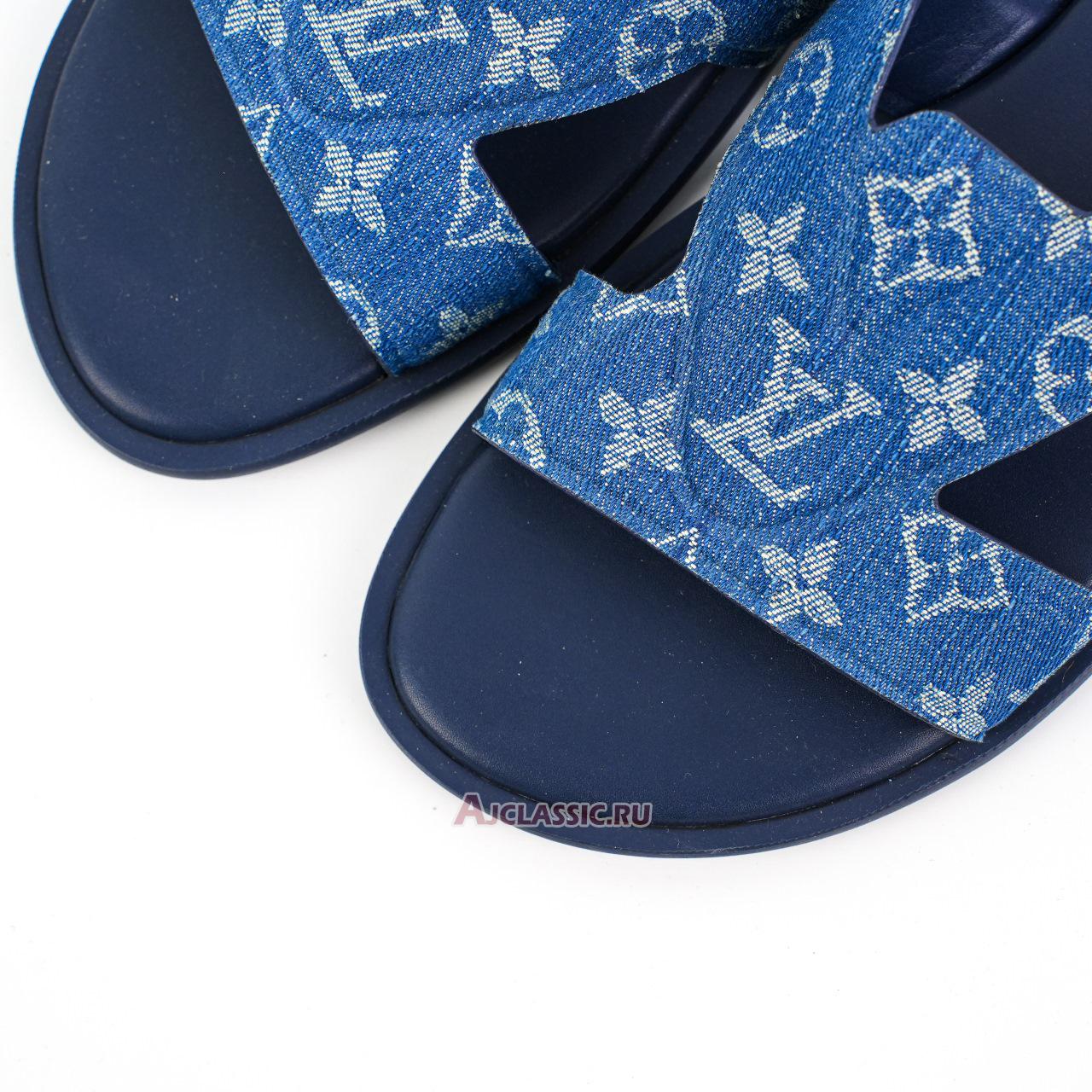 New Louis Vuitton LV Oasis Mules Slippers "Luxury Blue" 1AC6A1 Shoes