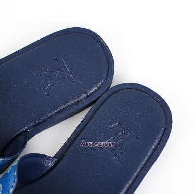 Buy Louis Vuitton LV Oasis Mules Slippers Luxury Blue Blue 1AC6A1 Quality Reps Replicas Shoes