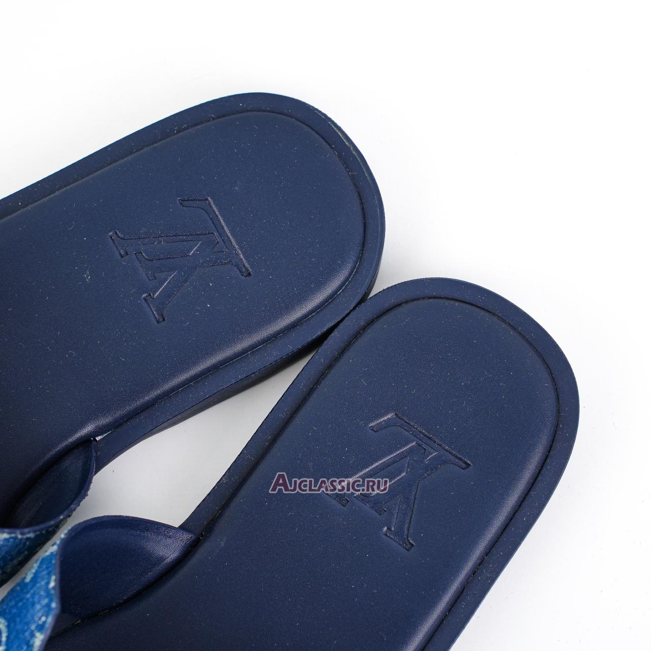 New Louis Vuitton LV Oasis Mules Slippers "Luxury Blue" 1AC6A1 Shoes