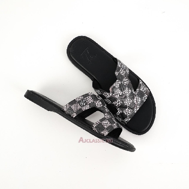 Buy Louis Vuitton LV Oasis Mules Slippers Black White Black 1ABFQ0-2 Quality Reps Replicas Shoes