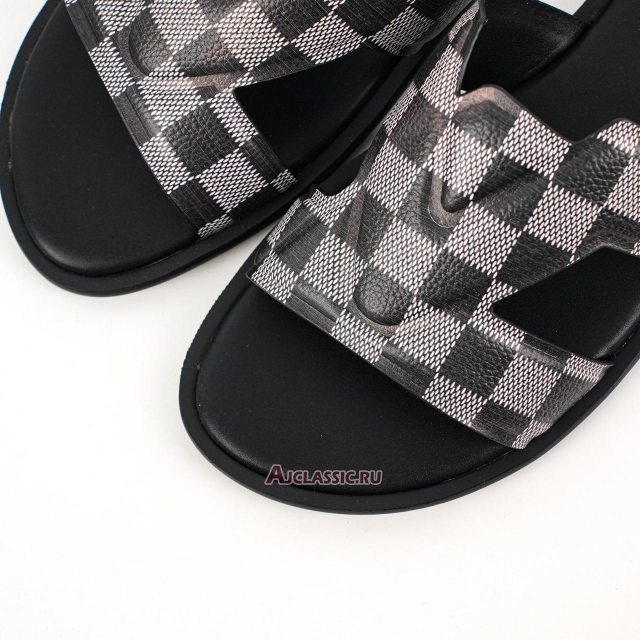 New Louis Vuitton LV Oasis Mules Slippers "Black White" 1ABFQ0-2 Shoes