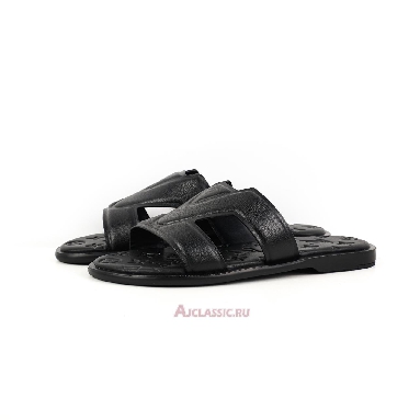 Buy Louis Vuitton LV Oasis Mules Slippers Leather Black Black 1ACHJ0-2 Quality Reps Replicas Shoes