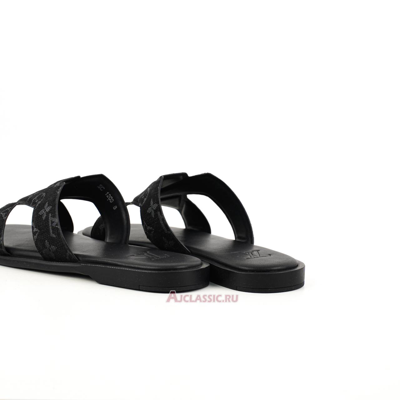 New Louis Vuitton LV Oasis Mules Slippers "Luxury Black" 1AC69F Shoes