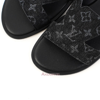 Buy Louis Vuitton LV Oasis Mules Slippers Luxury Black Black 1AC69F Quality Reps Replicas Shoes