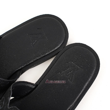 Buy Louis Vuitton LV Oasis Mules Slippers Luxury Black Black 1AC69F Quality Reps Replicas Shoes