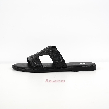 Buy Louis Vuitton LV Oasis Rubber Sole Slide Slippers Black Black 1ACHJ0 Quality Reps Replicas Shoes