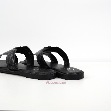Buy Louis Vuitton LV Oasis Mules Slippers Black Monogram Eclipse Black 1ACRPK Quality Reps Replicas Shoes