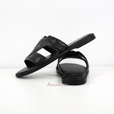 Buy Louis Vuitton LV Oasis Mules Slippers Black Monogram Eclipse Black 1ACRPK Quality Reps Replicas Shoes