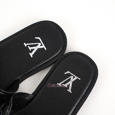 Buy Louis Vuitton LV Oasis Mules Slippers Black Monogram Eclipse Black 1ACRPK Quality Reps Replicas Shoes