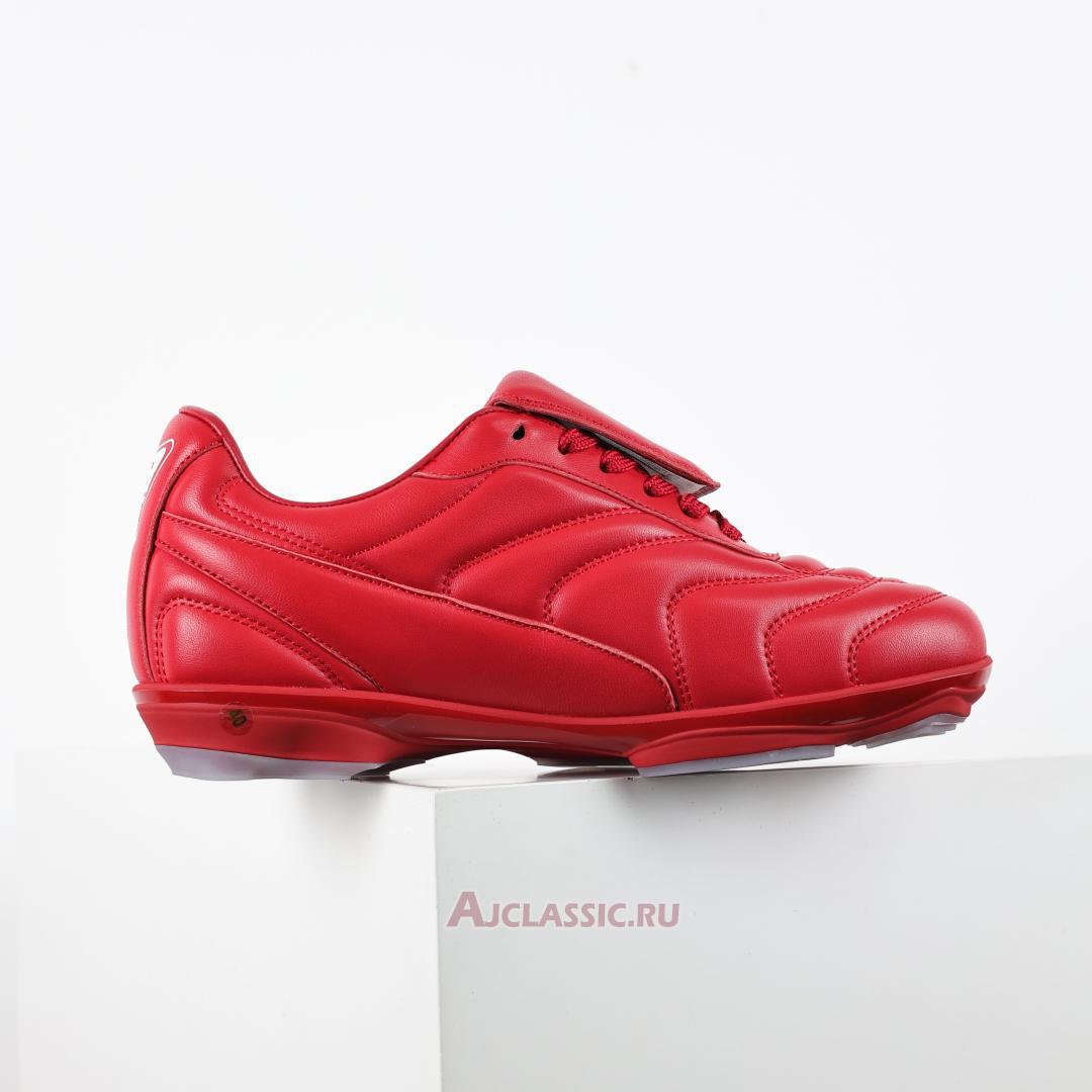 New Louis Vuitton LV Footprint Soccer "Red White" 1AHDOR Shoes